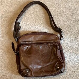 Fossil leather purse